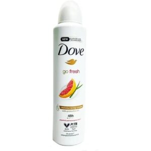 اسپری ضد تعریق داو Dove | گریپ‌فروت و لیمو Grapefruit & Lemon  | حجم ۲۵۰ میل