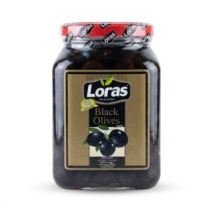 زیتون سیاه لوراس اصل | Loras Black Olives | وزن 900 گرم