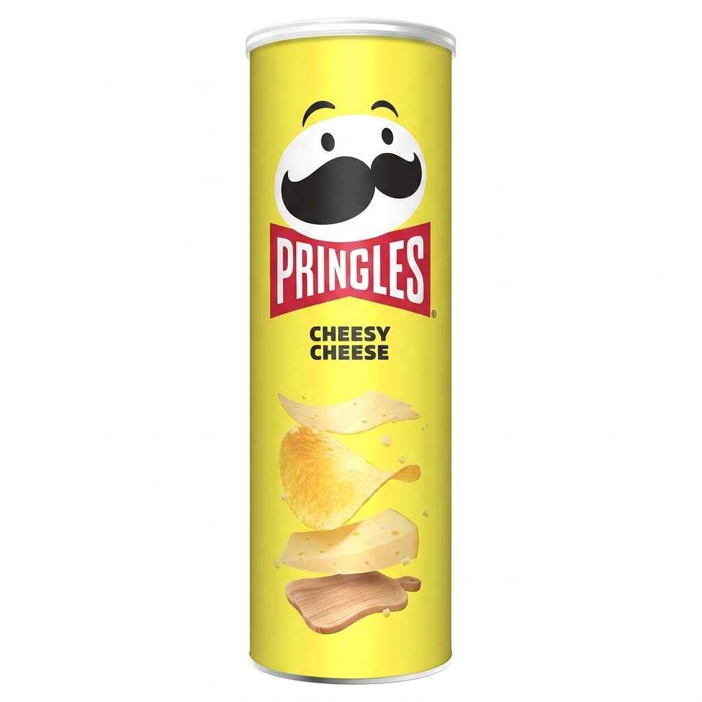 چیپس پرینگلز پنیری ۱۶۵ گرم | Pringles Cheesy Cheese